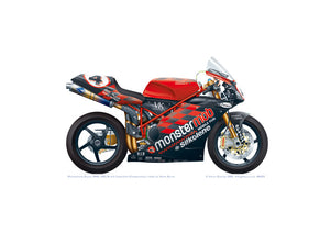 2003 Ducati 996R Monstermob Shane Byrne