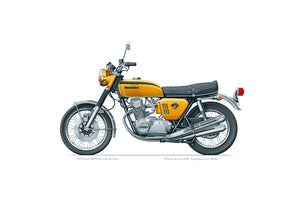 1969 Honda CB750 Candy Gold