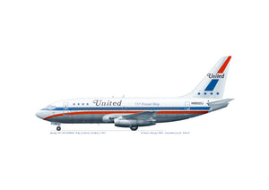 Boeing 737-222 N9002U 'City of Akron' United Friendship