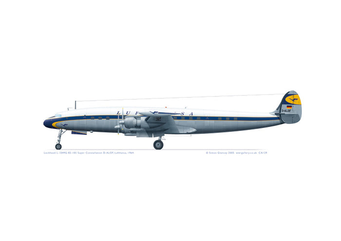 Lockheed L-1049G Super Constellation Lufthansa