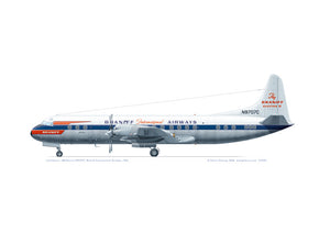 Lockheed L-188 Electra N9707C Braniff