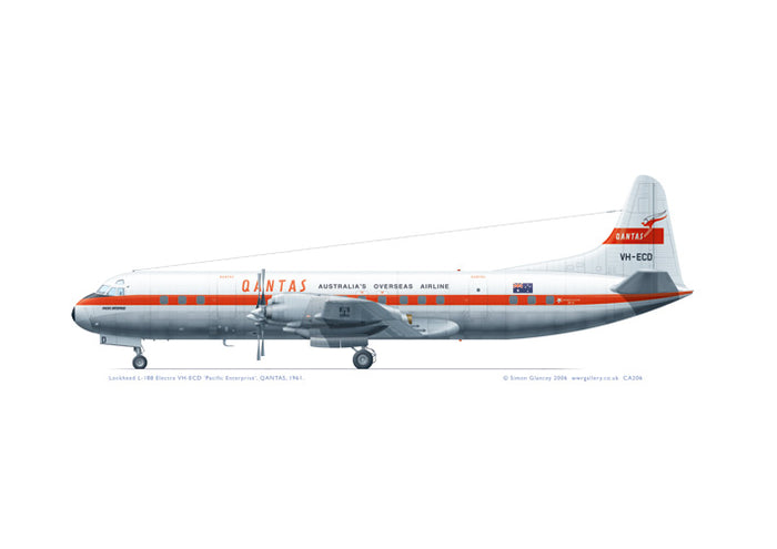 Lockheed L-188 Electra QANTAS