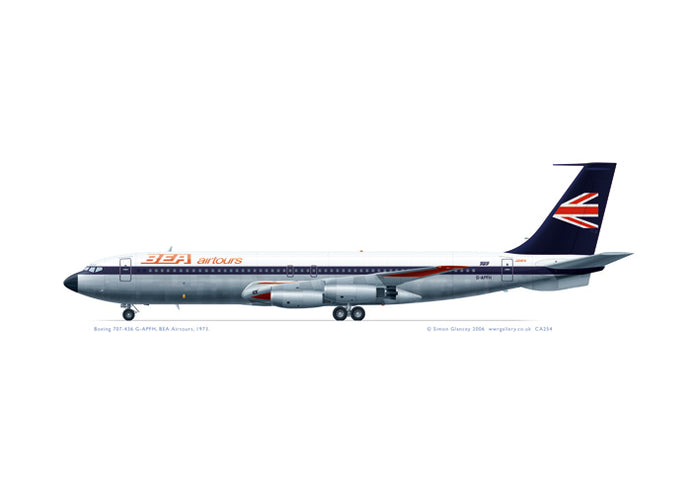 Boeing 707-436 BEA Airtours