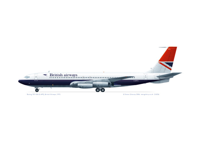 Boeing 707-436 British Airways