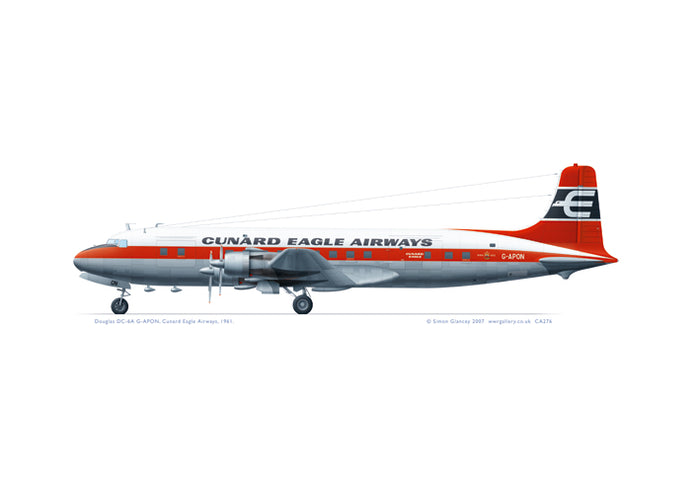 Douglas DC-6A Cunard Eagle Airways