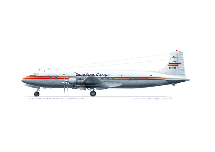 Douglas DC-6B Canadian Pacific