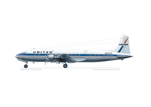 Douglas DC-6B United Airlines N37575