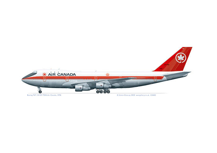 Boeing 747-100 Air Canada
