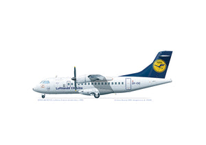 ATR42 Cimber Air Lufthansa CityLine