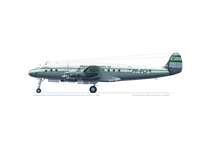 Lockheed L-049 Constellation Panair 1962