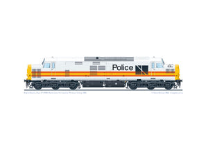 Class 37 37093 Police livery