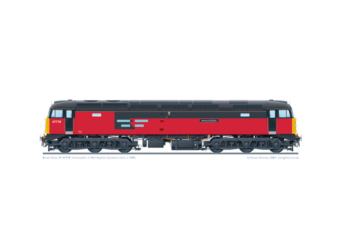 Class 47 47778 ‘Irresistible’