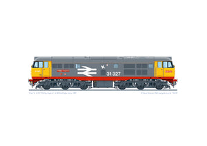Class 31 31327 'Phillips-Imperial' Railfreight red stripe