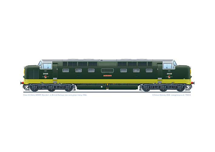 Class 55 Deltic 55009 ‘Alycidon'