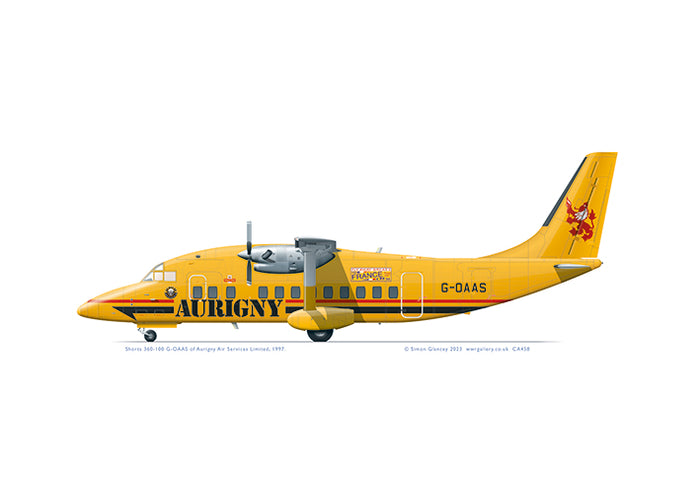 Shorts 360-100 Aurigny