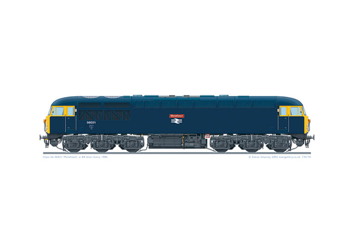 Class 56 56031 'Merehead'