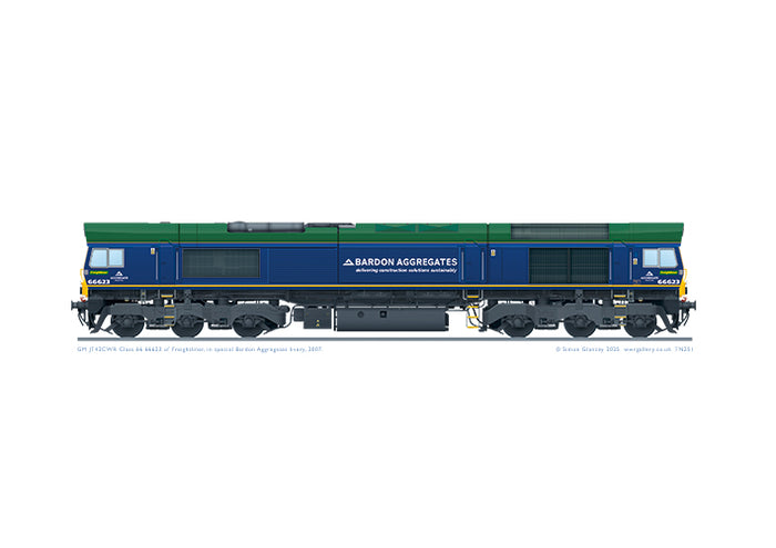 Class 66 66623 Bardon Aggregates