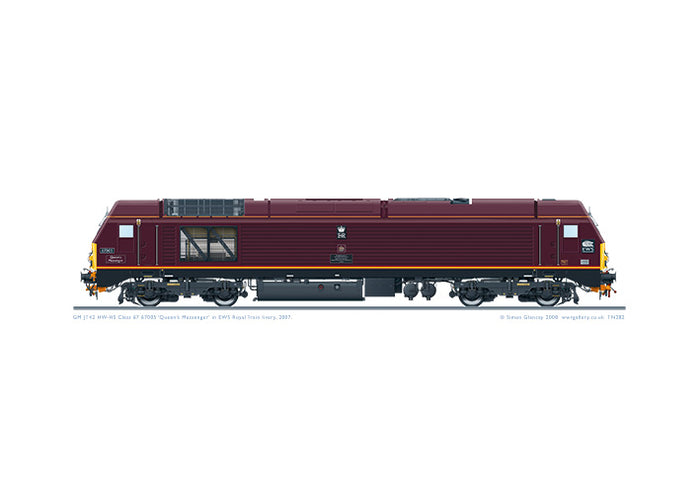 Class 67 67005 'Queen's Messenger'