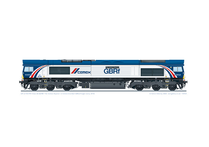 Class 66780 'The Cemex Express' – WWR Gallery