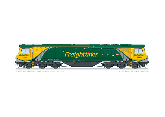 Class 70 70004 Freightliner (original)