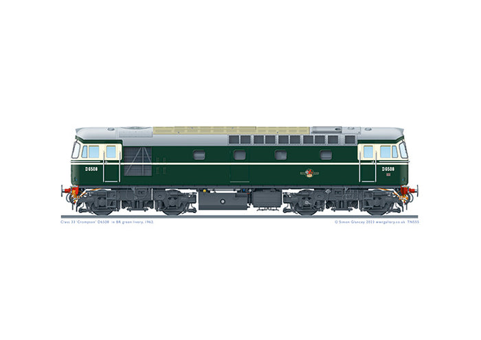 Class 33 Crompton D6508