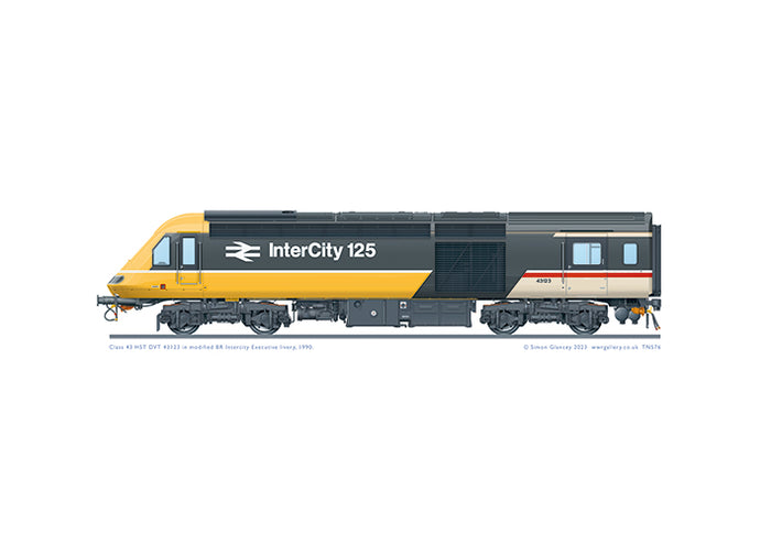 Class 43 HST DVT 43123