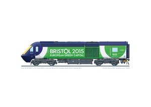 Class 43 HST 43012 FGW Bristol 2015 European Green Capital