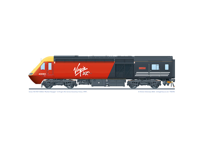 Class 43 HST 43063 'Maiden Voyager'