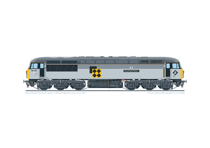 Class 56 56123 'Drax Power Station' – WWR Gallery