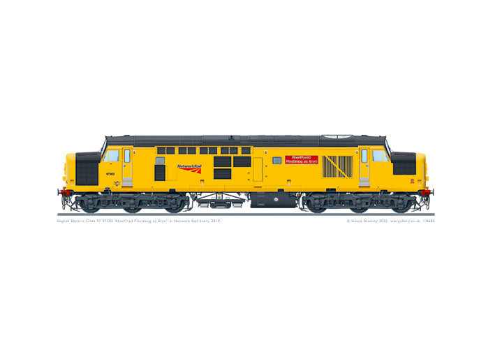 Class 97 97302 Network Rail – WWR Gallery