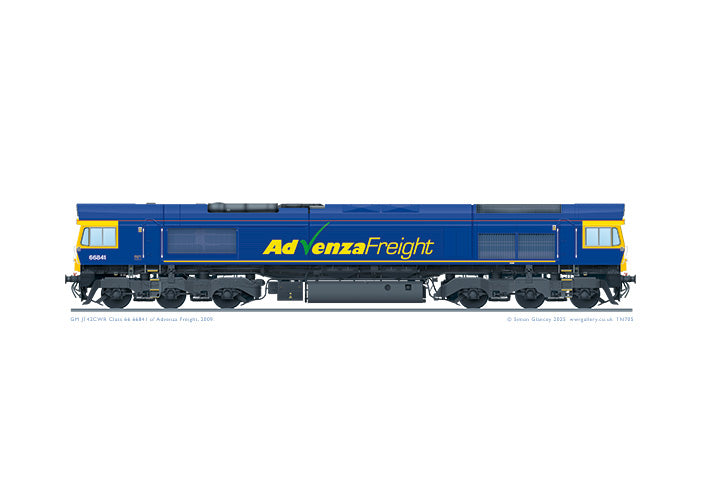 Class 66 66841 of Advenza Freight – WWR Gallery