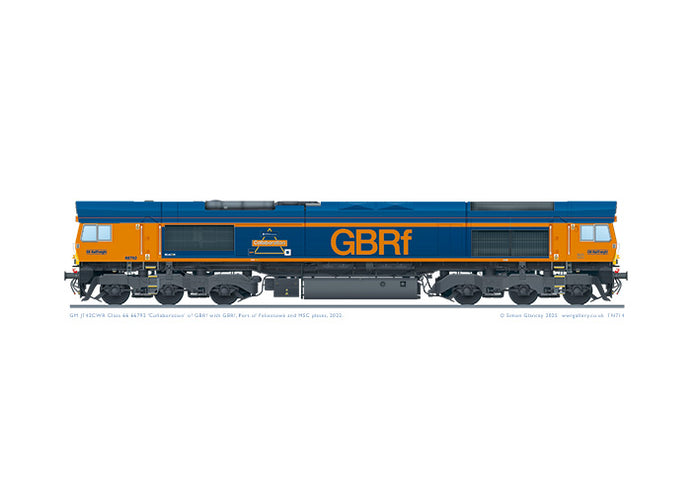 Class 66 66792 GBRf 'Collaboration'