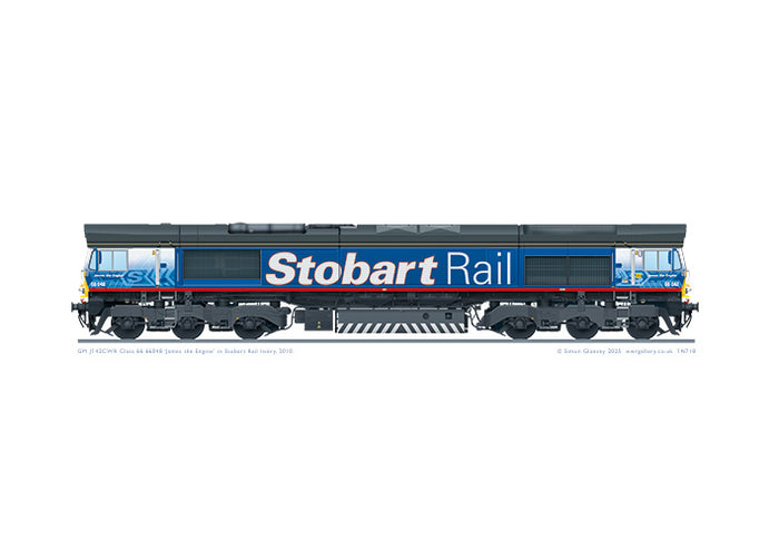 Class 66 DBCcargo 66048 'James the Engine'