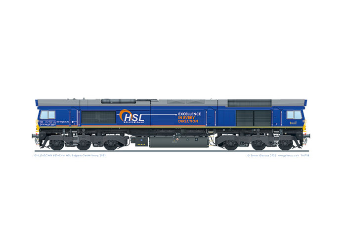 Class 66 653-03 HSL Belgium GmbH