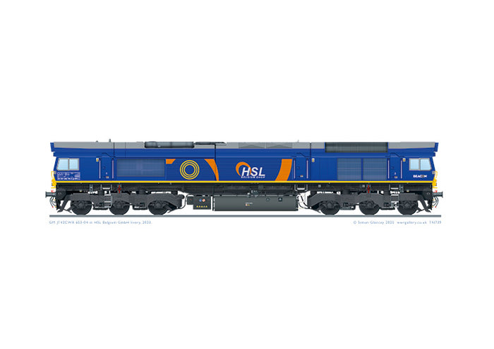 Class 66 653-04 HSL Belgium GmbH