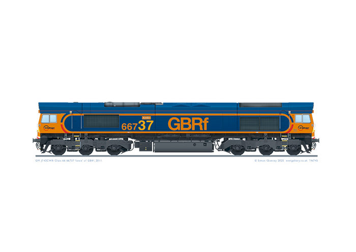 Class 66737 GBRf 'Lesia' 2011 livery