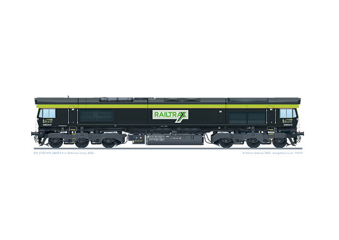Class 66 266024-9 Railtraxx