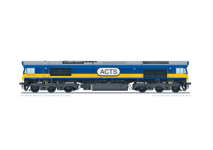 Class 66 MRCE 513-9 ACTS Nederland BV