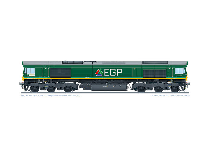 Class 66 29001 EGP Eisenbahngesellschaft Potsdam mbH