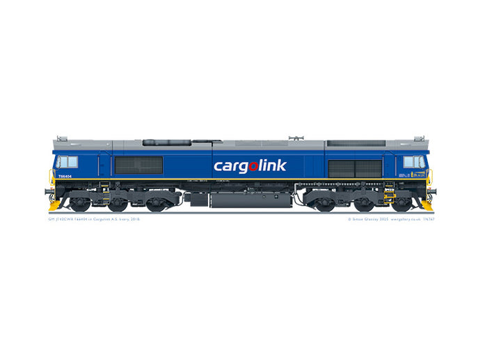 Class 66 T66404 Cargolink A.S.