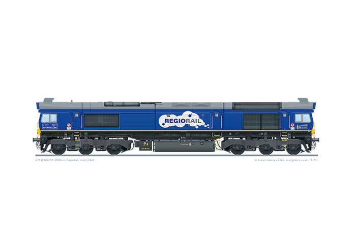 Class 66 29002 Regio Rail