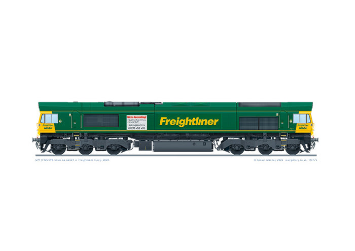 Class 66 66524 Freightliner