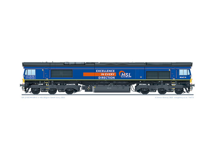 Class 66 PB15 HSL Belgium GmbH
