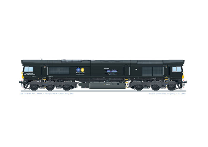 Class 66 MRCE 653-05 TrainsporT AG/Rurtalbahn