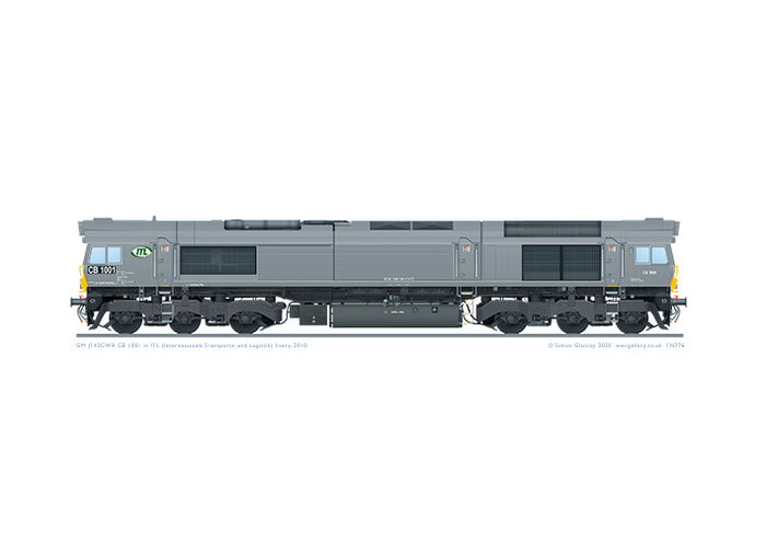 Class 66 CB 1001 ITL (Internationale Transporte und Logistik)