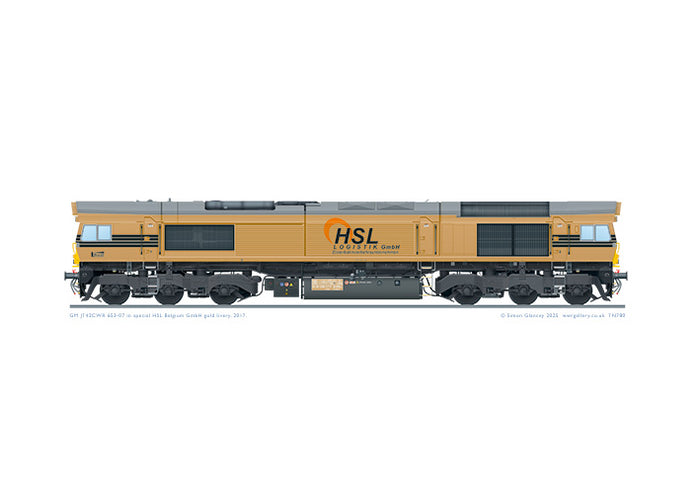 Class 66 653-07 HSL Logistik GmbH