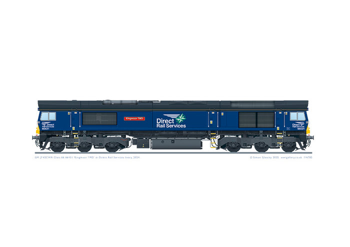Class 66 66431 Direct Rail Services 'Kingmoor TMD'
