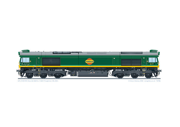 Class 66 DE 676 Freightliner Germany