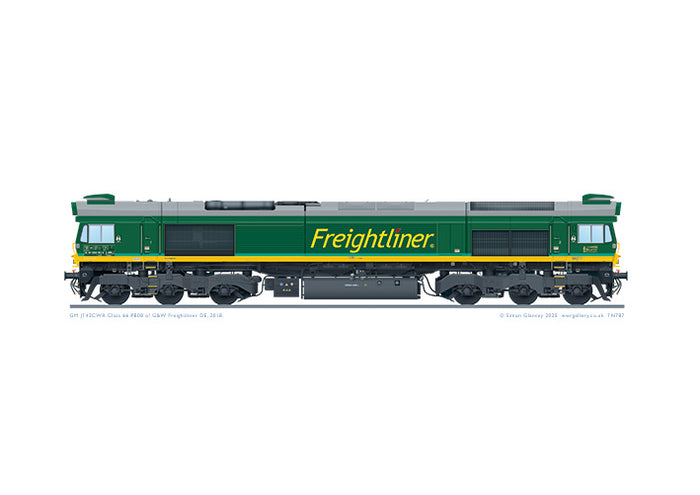 Class 66 PB08 Freightliner DE