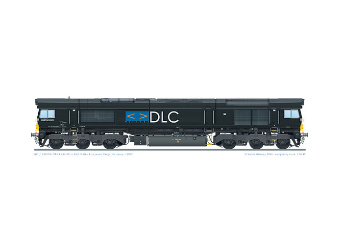 Class 66 MRCE 653-09 DLC Dillen & Le Jeune Cargo